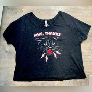Boredwalk Fine Thanks Graphic Tee